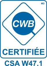 CWB Certifié CSA W47.1